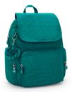 kipling Basic City Zip Backpack S Outspoken Green