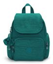 kipling Basic City Zip Mini Backpack Outspoken Green