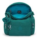 kipling Basic City Zip Mini Backpack Outspoken Green