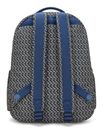 kipling Seoul Lap Large Backpack L Blue On Wire