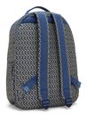 kipling Seoul Lap Large Backpack L Blue On Wire
