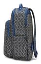 kipling Seoul Lap Large Backpack L Blue On Wire