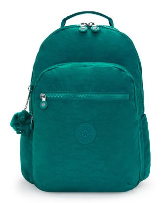 kipling Seoul Lap Large Backpack L Outspoken Green