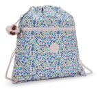 kipling Back To School Print Supertaboo Backpack M Digi Flower Prt