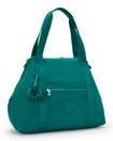 kipling Eyes Wide Open Art M Travel Tote Outspoken Green