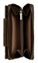 bugatti Fabia Ladies Zip Wallet L Brown