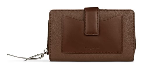 bugatti Viola Ladies Zip Wallet L Cognac - Grey