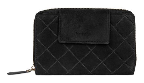 bugatti Fabia Ladies Zip Wallet L Black