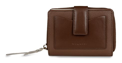 bugatti Viola Ladies Zip Wallet S Cognac - Grey