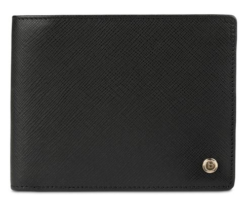 bugatti Roccia Wallet with Flap Black