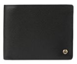 bugatti Roccia Wallet with Flap Black
