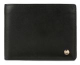 bugatti Roccia Wallet with Flap Black