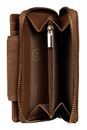 bugatti Fabia Ladies Zip Wallet M Cognac