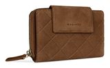 bugatti Fabia Ladies Zip Wallet M Cognac