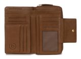 bugatti Fabia Ladies Zip Wallet L Cognac