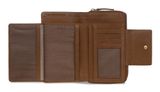 bugatti Fabia Ladies Zip Wallet L Cognac