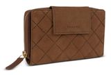 bugatti Fabia Ladies Zip Wallet L Cognac