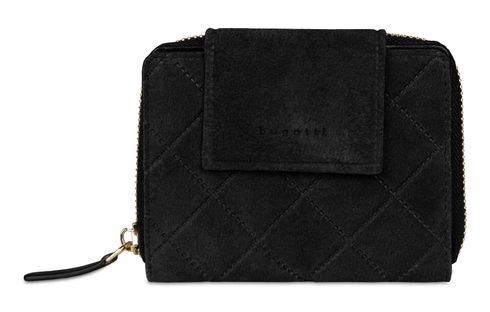 bugatti Fabia Ladies Zip Wallet S Black