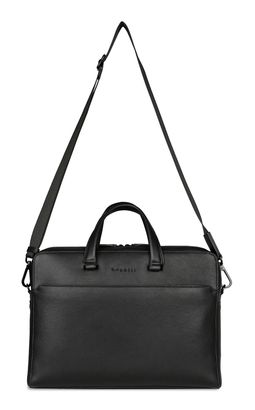 bugatti Black Briefcase L Black