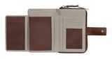 bugatti Viola Ladies Zip Wallet M Cognac - Grey