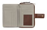 bugatti Viola Ladies Zip Wallet M Cognac - Grey