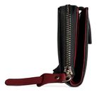 bugatti Viola Ladies Zip Wallet L Black - Red
