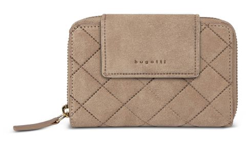 bugatti Fabia Ladies Zip Wallet M Sand