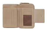 bugatti Fabia Ladies Zip Wallet M Sand
