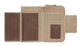 bugatti Fabia Ladies Zip Wallet L Sand