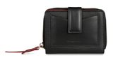bugatti Viola Ladies Zip Wallet S Black - Red
