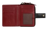 bugatti Viola Ladies Zip Wallet S Black - Red
