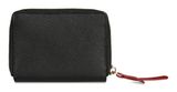 bugatti Viola Ladies Zip Wallet S Black - Red