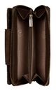 bugatti Fabia Ladies Long Zip Wallet Brown