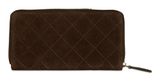 bugatti Fabia Ladies Long Zip Wallet Brown