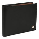 bugatti Roccia Wallet with Flap Black