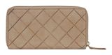 bugatti Fabia Ladies Long Zip Wallet Sand
