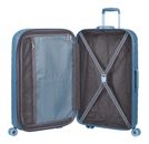 American Tourister Neovibe Spinner 78 / 29 EXP TSA Trolley Steel Blue