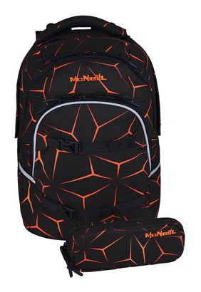 McNeill Milo School Backpack Lava