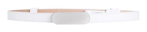 Vanzetti 20mm Leather Belt W120 White