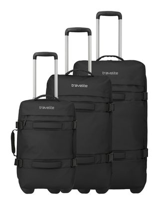 travelite Bolonia Wheeled Duffle L / M / S Black