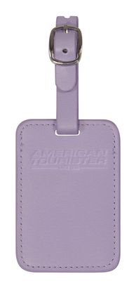 American Tourister Luggage Tag 2x Digital Lavender