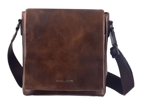GREENBURRY Newport Crossover Bag M Coffee