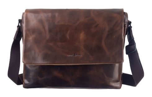 GREENBURRY Newport Crossover Bag L Coffee