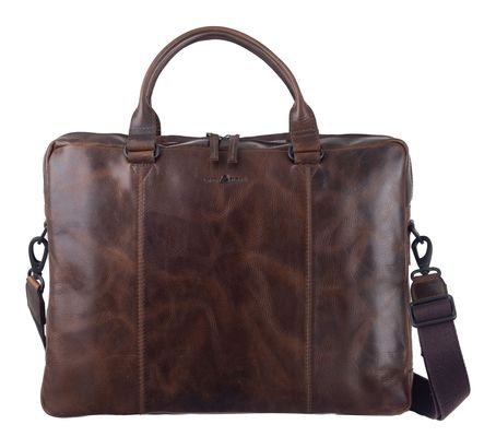 GREENBURRY Newport Business Bag Coffee