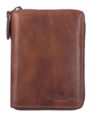 GREENBURRY Newport Zip Around Wallet Caramel