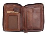 GREENBURRY Newport Zip Around Wallet Caramel
