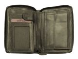 GREENBURRY Newport Zip Around Wallet British Green