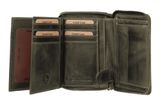 GREENBURRY Newport Zip Around Wallet British Green