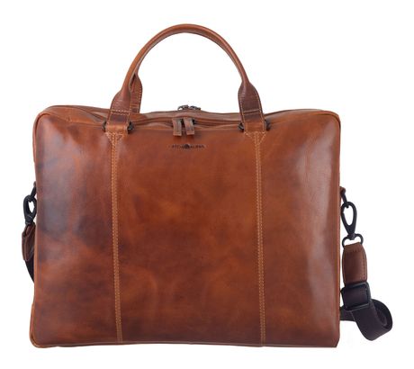 GREENBURRY Newport Business Bag Caramel