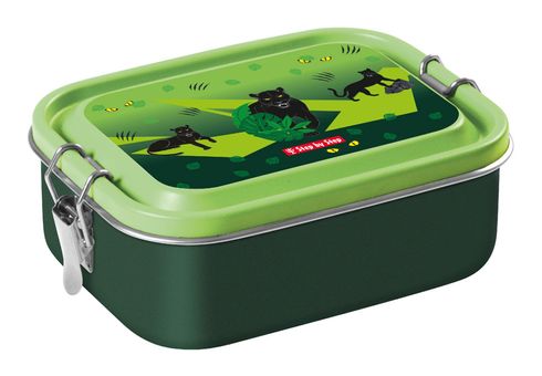 Step by Step Lunchbox Stainless Steel Black Cat Step by Step Lunchbox Stainless Steel Black Cat